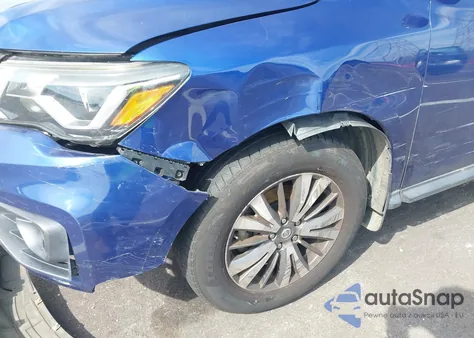 2017 Nissan Pathfinder S из США, поврежденный, VIN 5N1DR2MN0HC906535